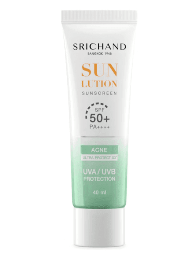 Sunlution Acne Sunscreen SPF50+ PA+++ 40mL
